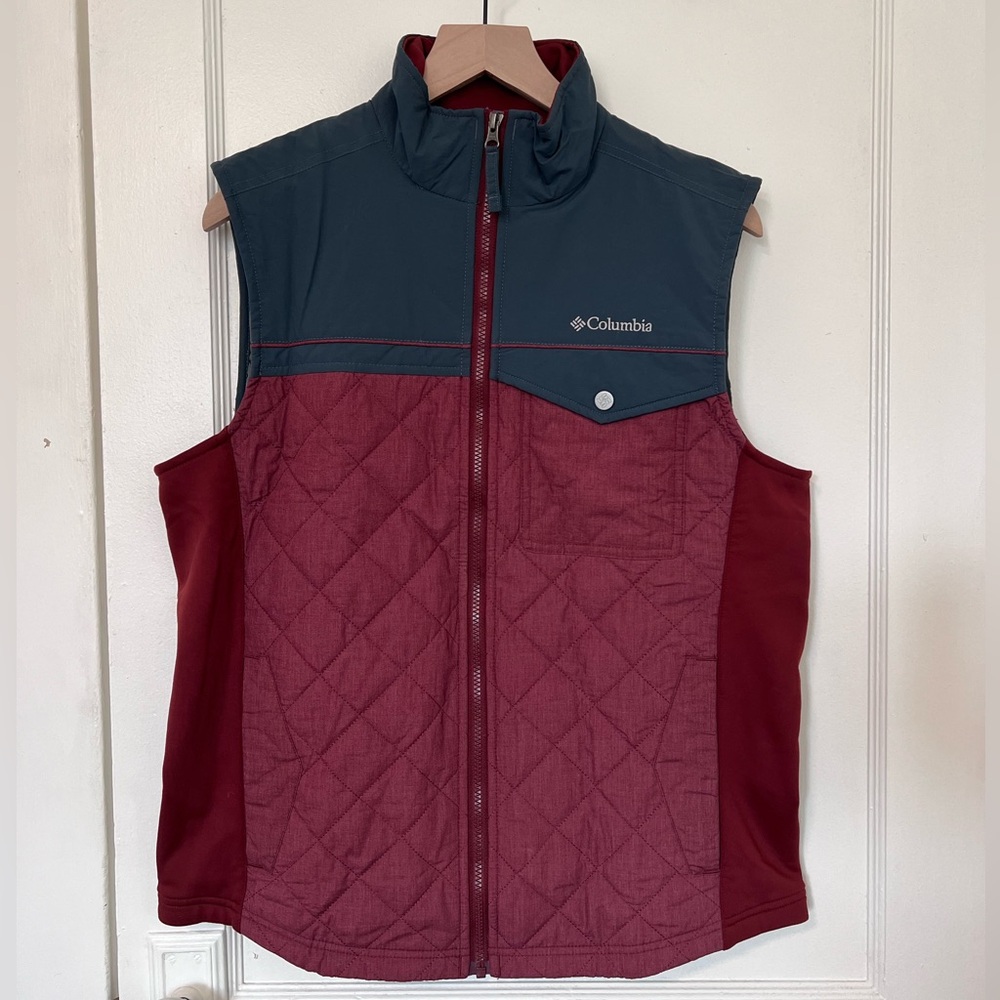 Men’s Columbia Two Toned Quilted Vest